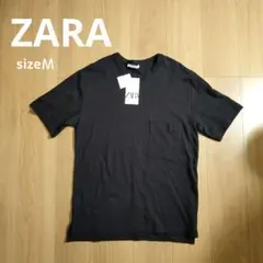 ZARA ブラック Tシャツ Mサイズのサムネイル