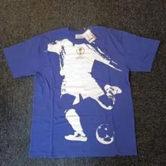 2002年　FIFAワールドカップ　韓国　日本　記念Tシャツ　ネイビー