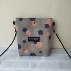 ハンドメイド ちょっとそこまでショルダー ドット