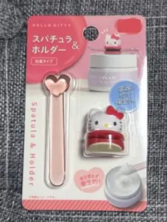 ハローキティ スパチュラ＆ホルダーのサムネイル