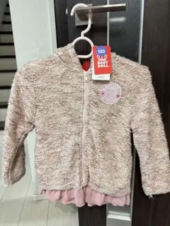 ピンク フリースジャケット