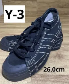 Y-3 スニーカー NIZZA LO 26.0㎝　BLACK　F2041
