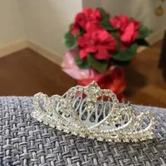 ハート型クリスタルティアラ　キッズ