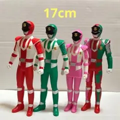 ☆パトレンジャー ソフビ 4体セット☆のサムネイル