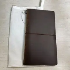 トラベラーズノート　レギュラーサイズ　茶