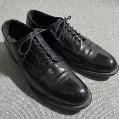 30s 1930s カンガルーレザー ヴィンテージレザーシューズ メダリオン 