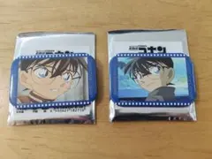 コナン　スクエア缶バッジ