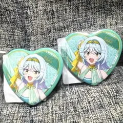 くじコレ わたなれ 小柳香穂 缶バッジ アクリルキーホルダーセット