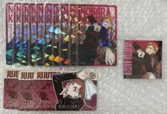 呪術廻戦　釘崎野薔薇　ホロクリアカード　バースデイコレクションカード　缶バッジ