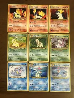 美品】旧裏 ポケモンカードneoプレミアムファイル1 御三家 - メルカリ