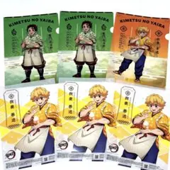 鬼滅の刃 セブンイレブン コラボ クリアファイル・クリアポスター　6枚セット