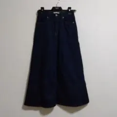 SOMETHING BODYFIREスカート 　デニムスカート　インディゴ　Sのサムネイル