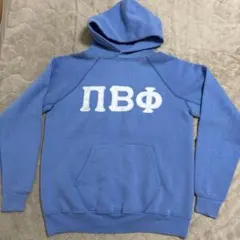 70s フェードUSA製 ディスカス 円盤タグ 脇下ガゼット スウェットパーカー