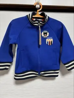 DOUBLE.B ジップアップジャケット 80cm 青