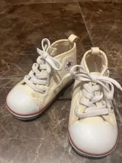 コンバース ALL STAR アイボリー ハイカット　13cm