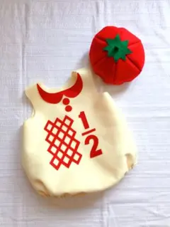 こみこみ様専用 キューピーハーフ ロンパース ハーフバースデー