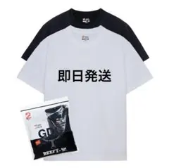 Hanes x GDC 2P BEEFY-TクルーネックTシャツのサムネイル