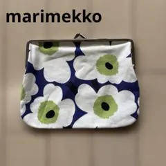 marimekko マリメッコ／がま口ポーチ／花柄のサムネイル