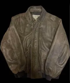 【超希少】90s 80s L.L.Bean A-2 レザージ ャケットL