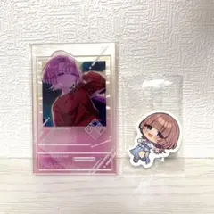 学園アイドルマスター　フォトスタイルアクスタ　ステッカー　有村麻央　２点