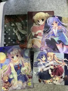 A4クリアファイル 5種 ご注文はうさぎですか? ごちうさ - メルカリ
