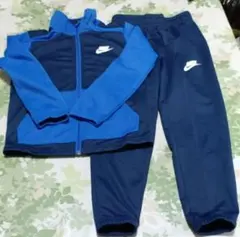 Nike ジャージ上下セットアップ XS ブルー　122~128cm