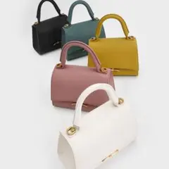 チャールズアンドキース ハクスリーメタリック プッシュロックトップハンドル