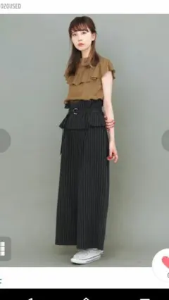 アーバンリサーチwideベルトsetイージーパンツ