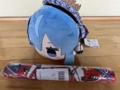 ホロライブ 星街すいせい 寝そべりBIGぬいぐるみ・大判マウスパッド 2個セット