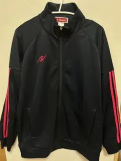 Nittaku卓球ジャージ　ネイビーピンク M