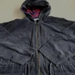 “good vintage”ジップアップ　コーズフーディ　アノラック　L