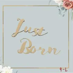 9-L ジャストボーン　レターバナー　ニューボーンフォト