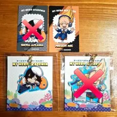 ヒロアカ　シーパラ　相澤消太アクキー　プレゼント・マイク特典カード　2点