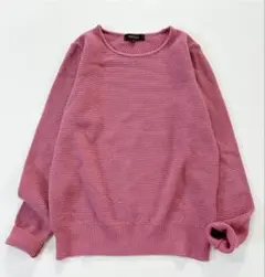 美品♡Reflect リフレクト ラメ入りニット M相当 ピンク系