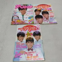 昭和アイドル雑誌　ザベストワン&マイアイドル3冊セット
