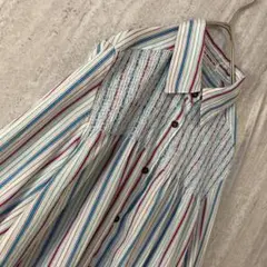 vintage ヴィンテージ シャツ スモッキング ブラウス - メルカリ