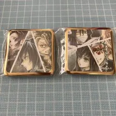 鬼滅の刃 ダイニング スクエア缶バッジ 冨岡 無一郎 宇髄 実弥 伊黒 しのぶ