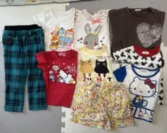 子供服セットまとめ売り（アンパンマン・ハローキティなど）
