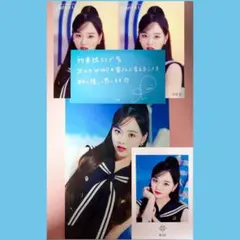 リオ　NiziU Light it Up フォトカード　ラントレ　メッセージ