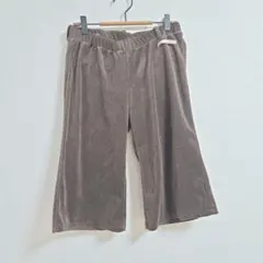 adidas ブラウン フリースカジュアルパンツのサムネイル
