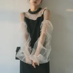 VANNIE Uシアースリーブマーメイドドレス/付け/オケージョンワンピース/