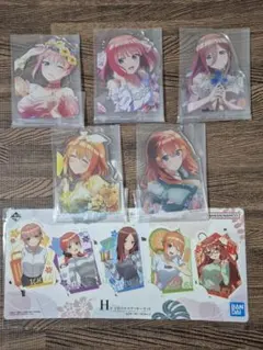 一番くじ 五等分の花嫁 K賞 アクリルスタンド 一花 二乃 三玖 四葉 五月