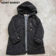 HEART MARKET フード付きミドル丈コート