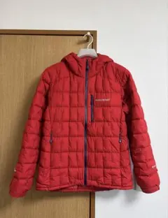 montbell イグニスダウンパーカ レッドM　【新品同様】※廃盤ゴアテックス