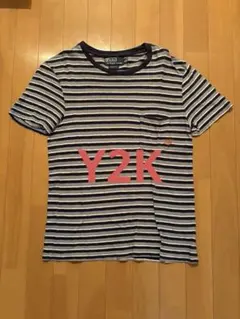 90-00’s ポロ・ラルフローレン　ポケットT ボーダー　サーフ　アメカジ