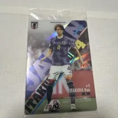 新品・ 미개봉 サッカー日本代表カード 板倉滉 ツインウエハース2025年