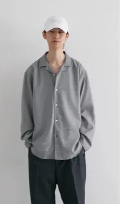 LIDNM T/W Voile Sheer Shirt Mサイズ - メルカリ