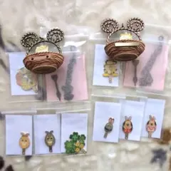 ディズニー　イースター　キーチェーン