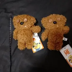 USJ限定　怪盗グルー　ミニオン　ミニオンズ　ボブ　ぬいぐるみ　ティム　２点