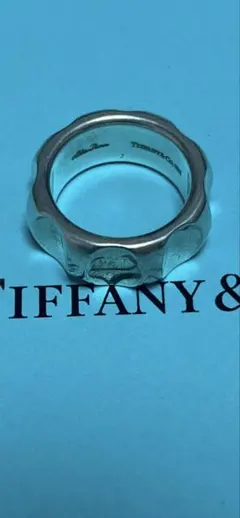 美品☆ティファニー 指輪 ジグザグ ウェーブ リング 15号 パロマピカソ